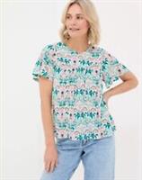 Fat Face Jade Mirrored Paisley Top Size 6 - BNWT RRP £39.50 - 6 Regular