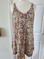 Fatface Sleeveless Loose Fit V-neck Top Uk 12 Nwt 59% Cotton Blend Nwt - 12 Regular