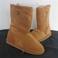 Fat Face Anna Leather Suede Boots Brown Tan UK Size 6 /39 BNWT Rrp £45..