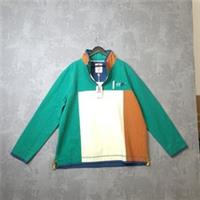 Fat Face Ireland Airlie Sweatshirt Men's 3XL Green Cotton 1/4 Zip Pullover - 3XL Regular