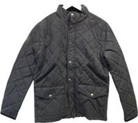 Fat Face Hayle Quilted Jacket Grey-charcoal Uk S - S Regular