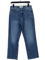 Fat Face Women's Jeans UK 12 Blue Cotton with Elastane Straight New with tags