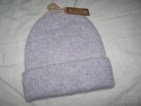 BNWT FAT FACE Ladies Rib Knit Wool Blend Beanie Hat  Lilac  M/L
