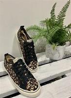 NWT Fat Face Organic Leopard Animal Print Skate Shoes Trainers Pumps UK 7 40