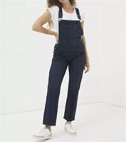 Fat Face Banbury Boyfriend Denim Dungarees - UK-12 Regular