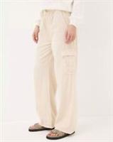 Fat Face Women's Carter Cargo Wide Leg Trousers - UK-12 Regular