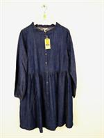 FatFace Women's Corrie Denim Shirt Dress UK18 R Vintage Blue RRP£65 New F2 - 18 Regular