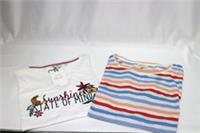 2 x FATFACE WOMENS T SHIRTS UK 14 - UK 14 Regular