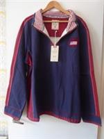 Fat Face The Airlie USA Sweatshirt 3XL red/white/blue Cotton Long Sleeve BNWT - 3XL Regular