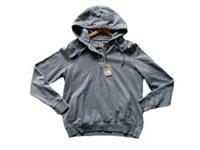 Fat Face Haven Hoodie Sweat Top Blue Soft Jersey Long Sleeve Size 18 NEW RRP &pound;40 - 18 Regular