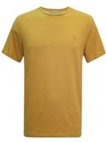Fat face mens mustard lulworth crew tshirt Size S New - S Regular