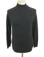 Fat Face Men's Jumper Size XS Dark Grey Turtleneck Raglan Long Sleeves New - XS Regular