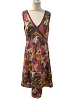 Fat Face Eliad Dress Floral V-Neck 100% Cotton Size 10 T2510 JSR299