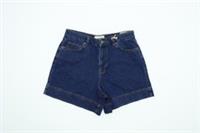 FatFace Women's Shorts Size 10 Dark Blue Pockets Zip Button Pockets New - 10 Regular