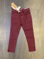 Girls Fat Face Jegging Chinos In Purple Mulberry Size UK 4 Years