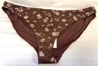 NEW! FatFace UK22 UK24 dark brown floral Floating Daisy bikini bottoms - UK 22. Eur 50. US 18.  UK 24. Eur 52. US 20. Regular