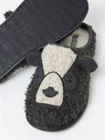 Fat Face Cubby the Bear Cub Slippers Medium size UK 8 - 9 NEW £32 rrp