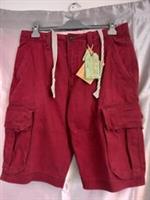 Men's Fat Face Breakyard Cargo Shorts - Red - Size 43 - BNWT - 34 Regular