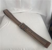 Fat Face 100% Cotton Woven Stripe Belt Size L (waist 38 - 42)