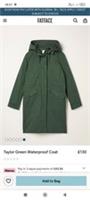 Fat Face Womens Taylor Hooded WATERPROOF Coat Jacket Size 12 BNWT Green - 12 Regular