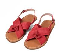 Fatface Chrisie Cross Strap Womens UK 3 EU 36 Coral Suede Slingback Flat Sandals