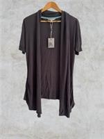 Fat Face Grey Sasha Longline Cardigan Size 16 - 16 Regular