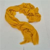 Fat Face Scarf Yellow Womens BNWT Sequin