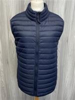 Fat Face Navy Full Zip Quilted Sleeveless Puffer Body Warmer UK XXL R BNWT PS - 2XL Regular