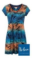 Fat Face Hollyhead Ombre Palm Tunic Dress - Size 8 - 8 Regular