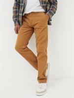Fatface Modern Coastal Chinos Size 28R 30S Brown Pants RRP £50 - 28R Regular