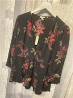 Fat Face Ladies Lightweight Blouse Floral Top New with Tags Size 16 - 16 Regular