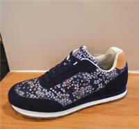 FAT FACE Women's Georgia Floral Runner Trainers Navy Size 6.5 40 New With Tags
