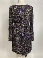 Fat Face Printed Floral Dress Size10R - 10 Regular