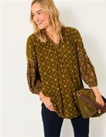 Fat Face Charlie Olive Green Stitch Tunic Size 14 New Without Tags - 14 Regular