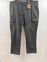 Fat Face Men's Cargo Trousers Size 42R Grey Cotton Pockets - 42R Regular