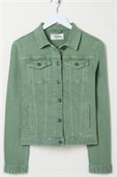 Brand new FATFACE Tasha Denim Jacket Green Sz 20 RRP &pound;59 - 20 Plus