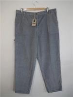 FatFace Chesil Cord Trousers Grey UK 16R New With Tags - L Regular