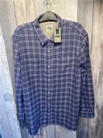 Fat Face Mens Long Sleeve Check Flannel Cotton Shirt New with Tags 4XL 56 Chest - 4XL Regular