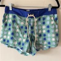 Fatface new Hove Green & Blue Surf Shorts Uk 10 RRP &pound;35 - 10 Regular