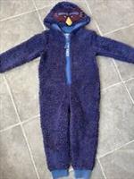 Fat Face Teddy Fleece All In One Pyjamas Size 4/5yrs