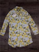 FAT FACE NATURAL LEMON NIGHTSHIRT WOMEN COTTON - IVORY - UK 8 - EUR 36 BNWT - 8 Regular