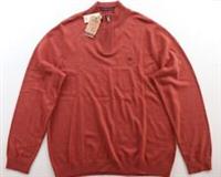 FAT FACE BRAUNTON HALF NECK COTTON WOOL KNIT JUMPER - DUSKY ORANGE - MEN 2XL - 2XL Regular