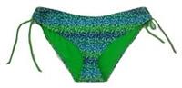 Fat Face Green & Blue Floral Pattern Bikini Bottoms UK 18 46 Holiday - 18 Plus