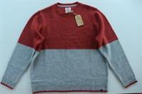 FAT FACE CALDER COLOUR BLOCK WOOL KNIT CREW NECK PULLOVER JUMPER - MEN 3XL - 3XL Regular