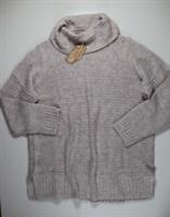 FAT FACE - PHOEBE SPARKLE LONGLINE ALPACA KNIT JUMPER - OATMEAL - WOMEN UK20 - UK 20 Regular
