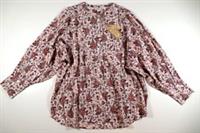 FAT FACE - AUSTELL FLORAL CRAFT COTTON RELAXED BLOUSE TOP - IVORY - WOMEN M - M Regular