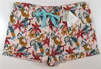FAT FACE JENNY JUNGLE TROPICS SOFT COTTON PJ BOTTOMS PYJAMA SHORTS WOMEN UK22 - UK 22 Regular