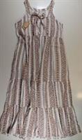 FAT FACE HANNAH SAND GEO FLOATY TIERED SUMMER MAXI DRESS - WOMEN ALL SIZES - UK16 / UK18 Regular