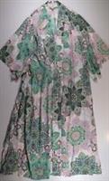 FAT FACE CELIA MOSAIC GEO PRINT LONG COVER UP KIMONO GOWN 975034 WOMEN UK18 - UK 18 Regular