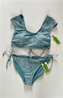 FAT FACE BANDANA CAP SLEEVE BIKINI PADDED WOMEN - UK 12 / EUR 40 - BNWT - 12 Regular